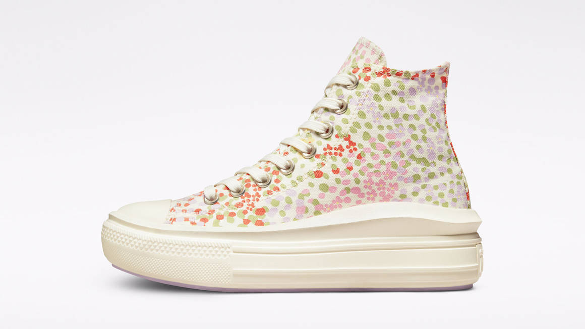 converse chuck taylor spring flowers