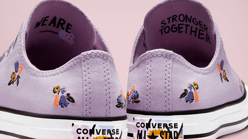 Converse Chuck Taylor Stronger Together Low Pale Amethyst
