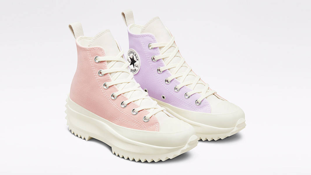 Converse Run Star Hike Platform Tri-Panel High Pink Amethyst
