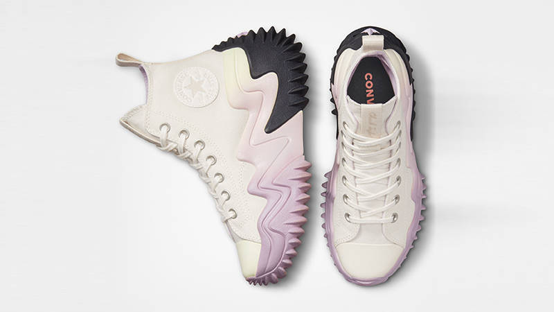 Converse Run Star Motion Platform High Egret Pale Amethyst