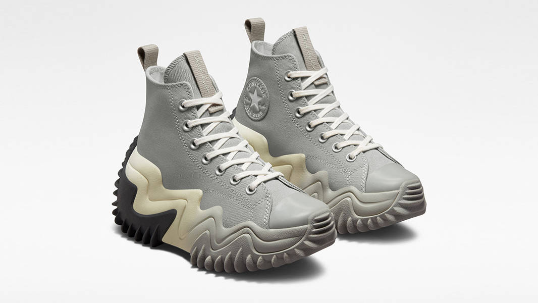 Converse Run Star Motion Platform High Slate Sage Silver