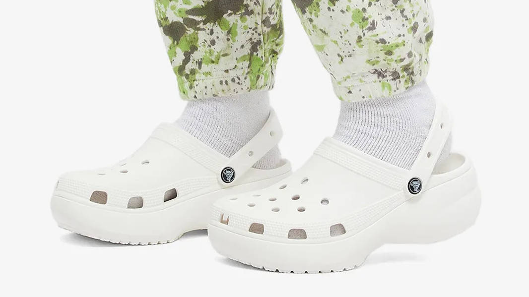 Crocs Classic Clog Platform White