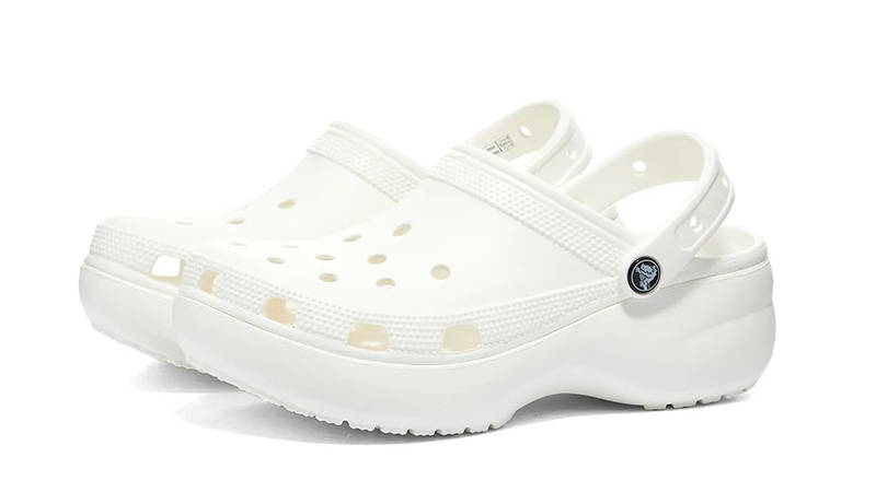 Crocs Classic Clog Platform White