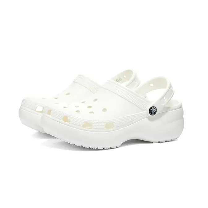 Crocs Classic Clog Platform White | Where To Buy | 206750-100 | The ...