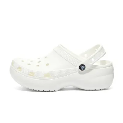 Crocs Classic Clog Platform White | Where To Buy | 206750-100 | The ...