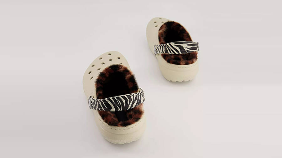Crocs Classic Clogs Lined Bone Leopard Where To Buy undefined The Sole Supplier