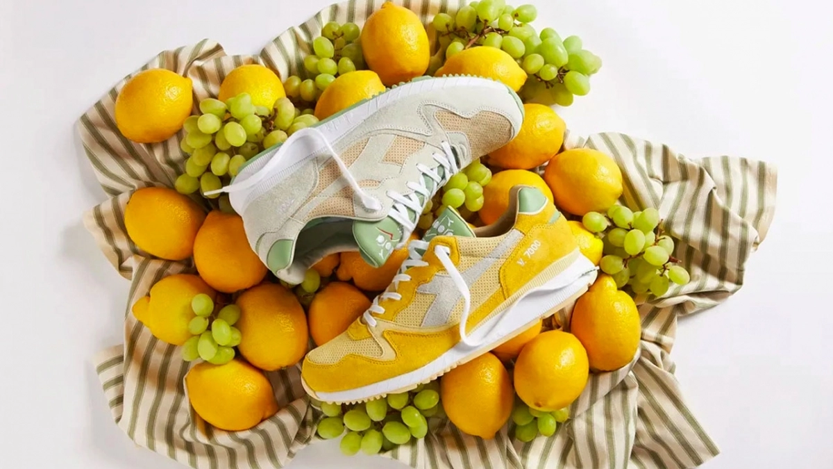 The END. x zowe Diadora V7000 "Limoncello" & "Grappa" Is Ready for Summer