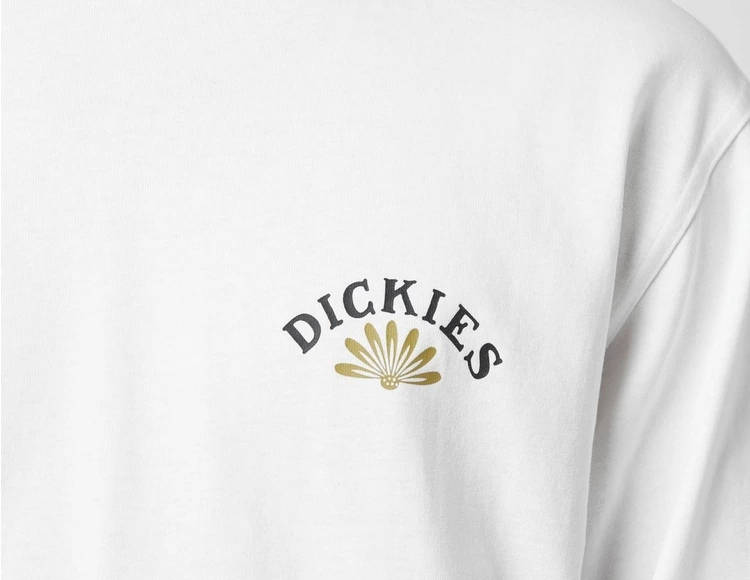 Dickies Fort Lewis Long Sleeve T-Shirt White Detail 2