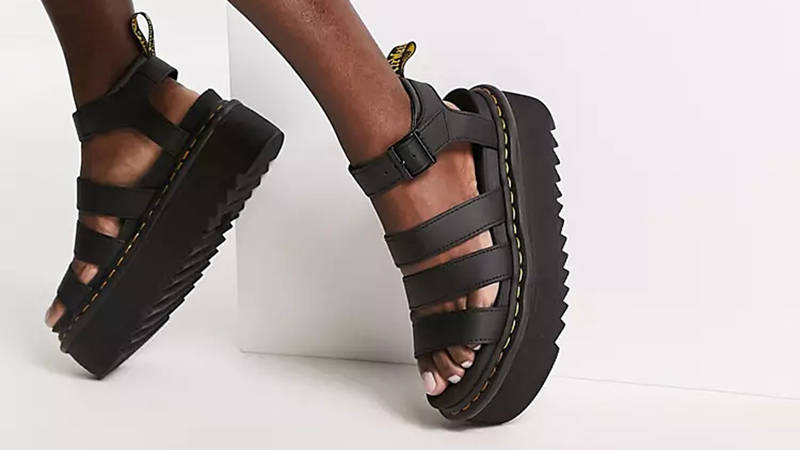 Dr Martens Blaire Quad Flatform Sandals