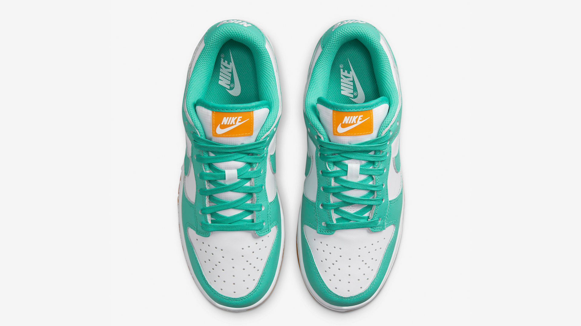 Nike Dunk Low Turquoise Green Orange