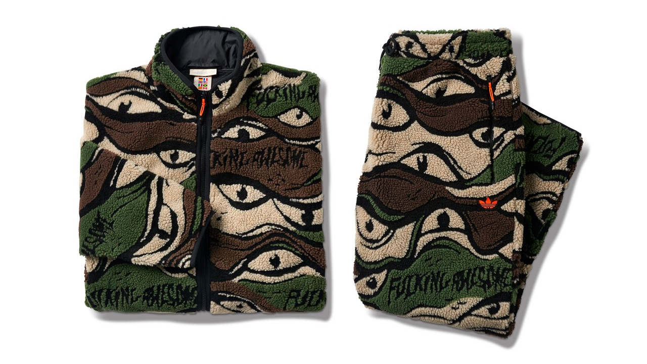 Fucking Awesome x adidas Look to the Archives for This '80s Inspired Sherpa Capsule