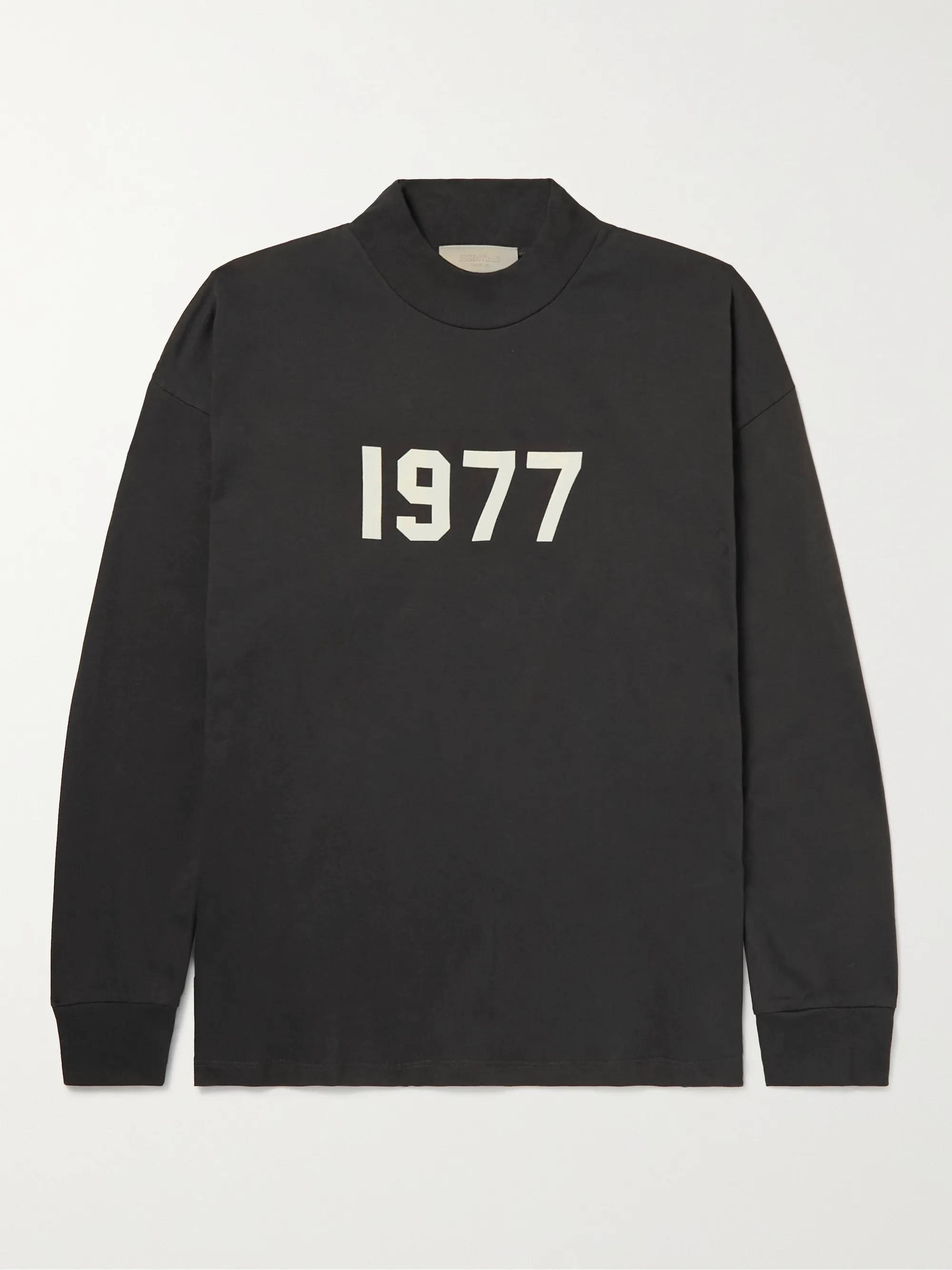 essentials charcoal crewneck