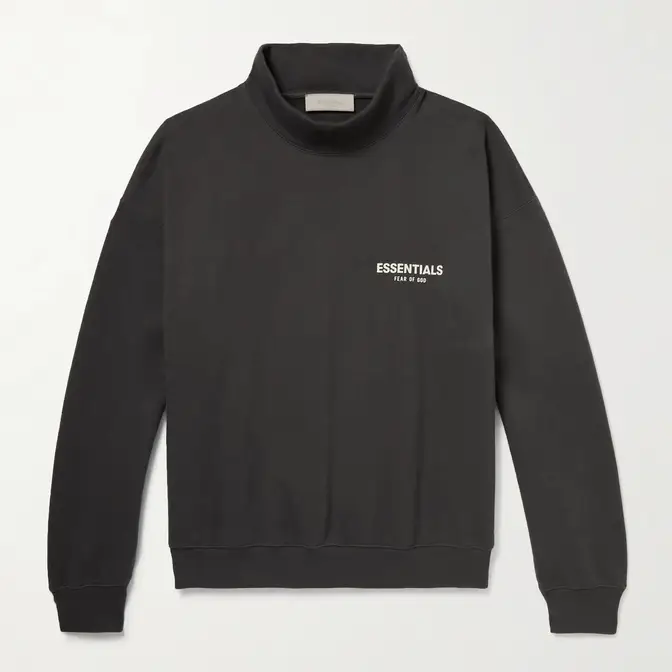 Fear of God ESSENTIALS Raglan Mock Neck Sweatshirt | Where To Buy