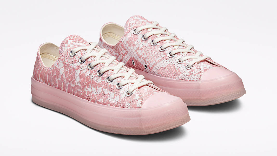 GOLF WANG x Converse Chuck 70 Snakeskin Low Pink Dogwood 173189C Side