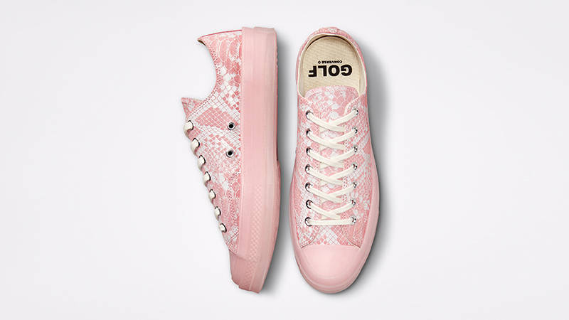 GOLF WANG x Converse Chuck 70 Snakeskin Low Pink Dogwood 173189C Top