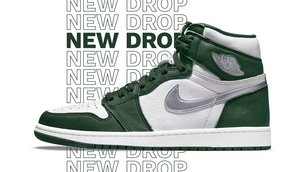 Image via Sneaker Files Air Jordan 1 High OG "Gorge Green"