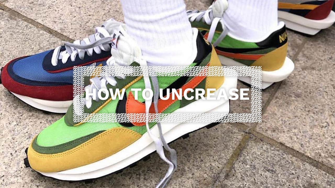 How to Uncrease Sneakers and Trainers | The Sole Supplier