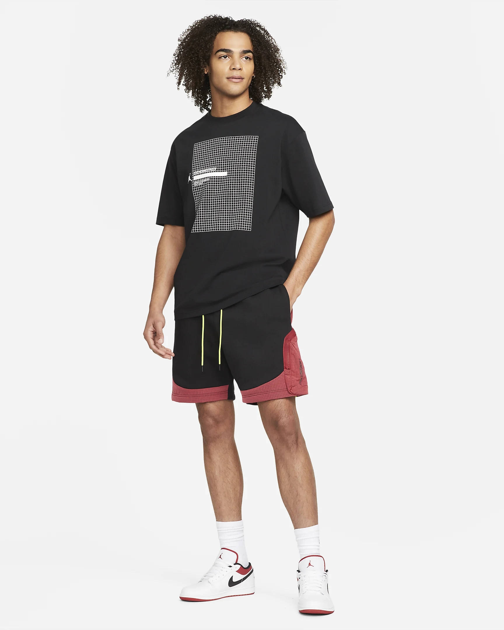 jordan 23 engineered shorts black