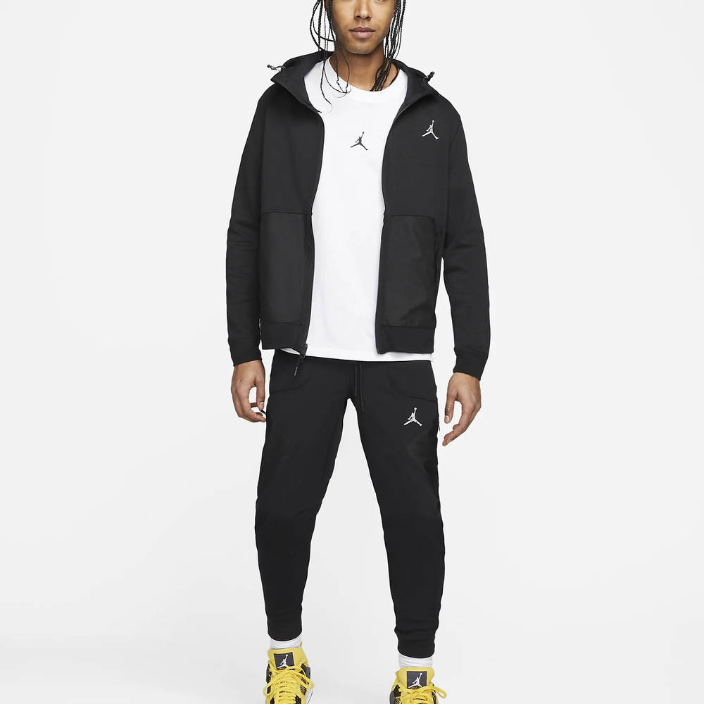 Jordan Dri-FIT Air Statement Fleece Hoodie - Black | The Sole Supplier