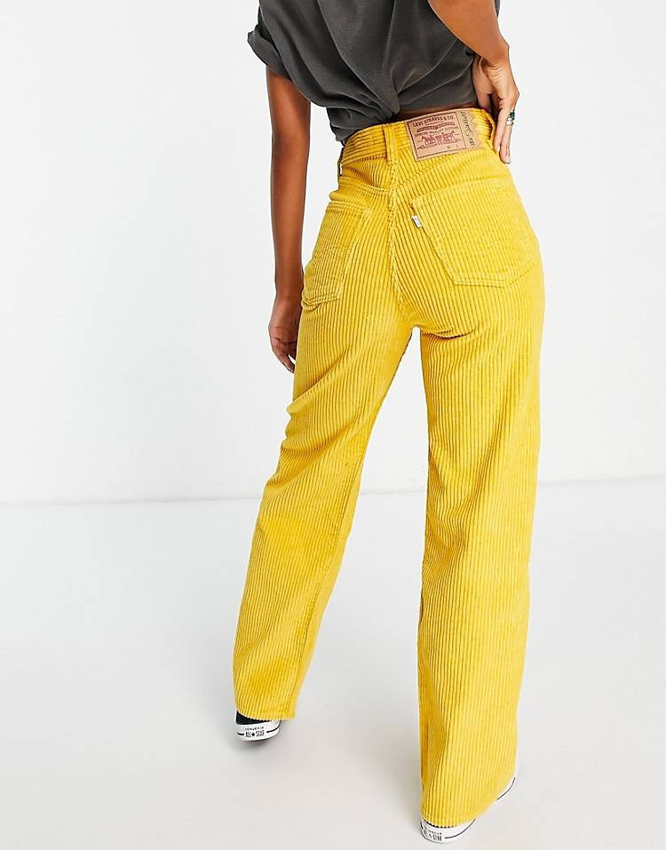 Where To Buy | Womens Blue Slim Jeans | EinsteinsworkshopShops | Levi's x  The Simpsons High Loose Cord Trouser