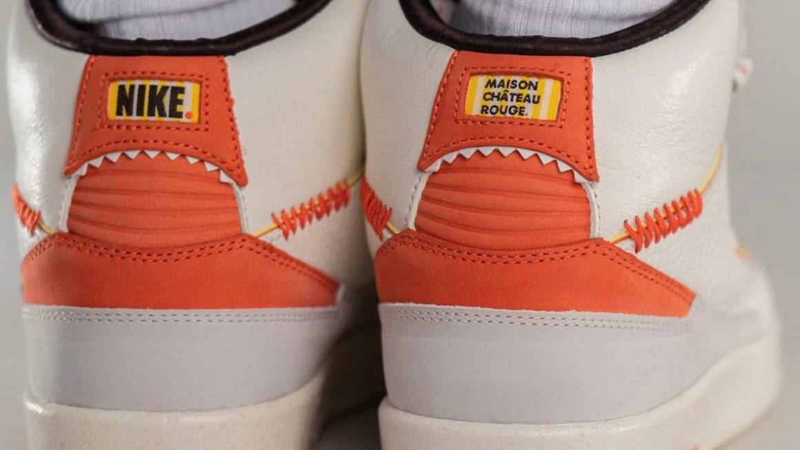 Grab an On-Foot Look at the Maison Château Rouge x Air Jordan 2 \