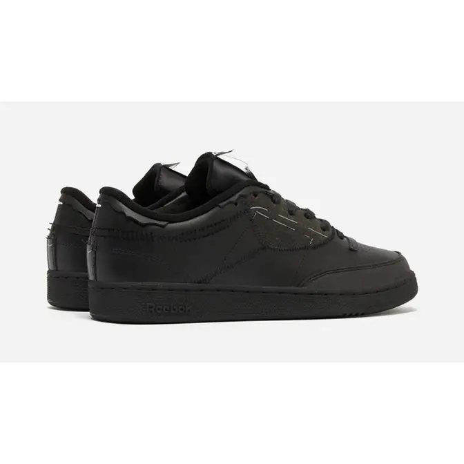 Maison Margiela x Reebok Club C Project 0 Black | Where To Buy