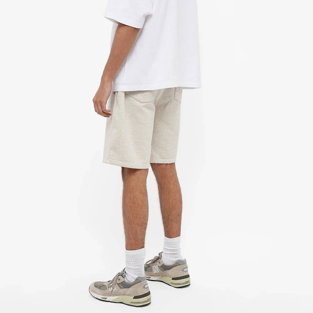 MKI Heavyweight Sweat Shorts Oatmeal Back