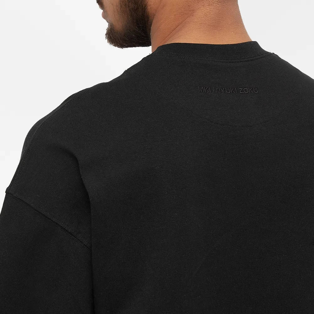 MKI Heavyweight T-Shirt Black Detail