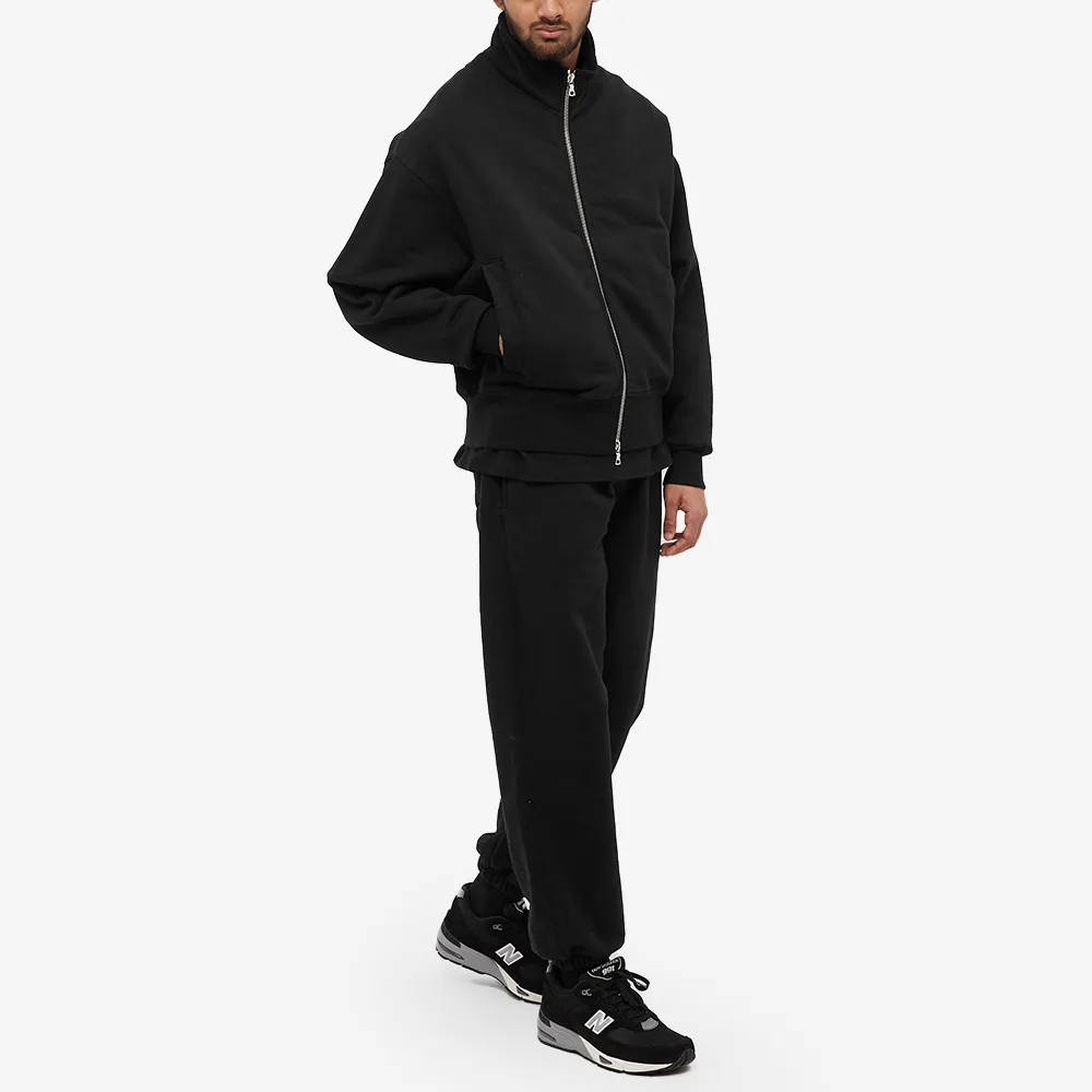 MKI Heavyweight Zip Sweatshirt Black Full