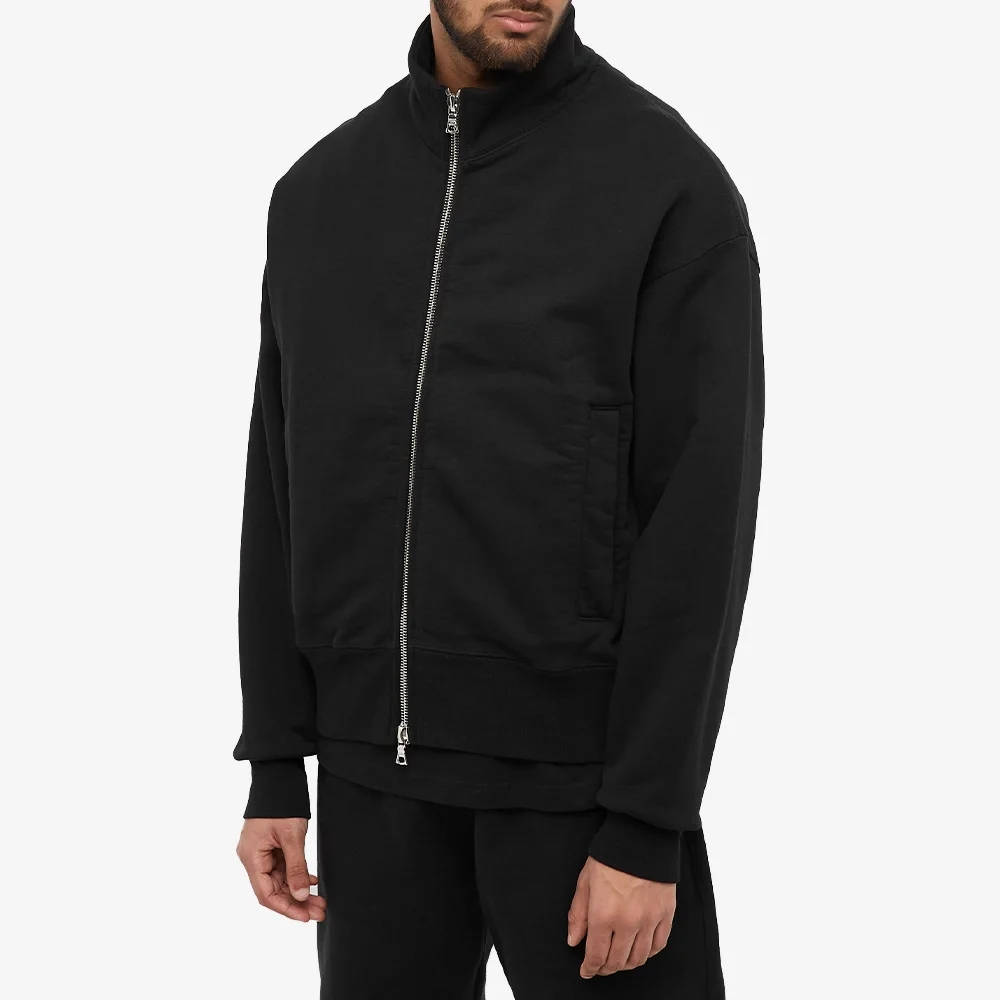 MKI Heavyweight Zip Sweatshirt - Black | The Sole Supplier