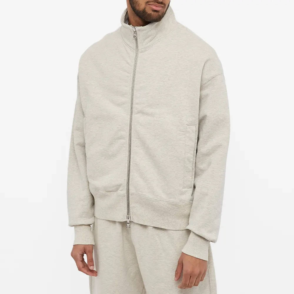 MKI Heavyweight Zip Sweatshirt Oatmeal