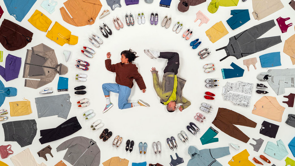 Image via Nike Nike "Move To Zero" Spring Summer '22 Displays Sustainable Sportswear Looks