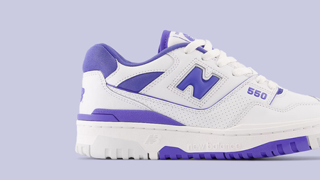 An Adorable Purple New Balance 550 is in The Works