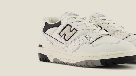 The New Balance 550 "Cream/Black" is Giving Us Ultra-Retro Vibes The New Balance 550 "Cream/Black" is Giving Us Ultra-Retro Vibes