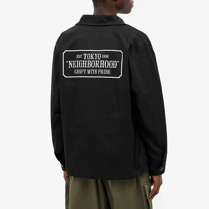 Neighborhood Drizzler Jacket Black Back