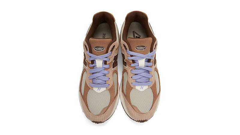 New Balance 2002R Beige Brown Top
