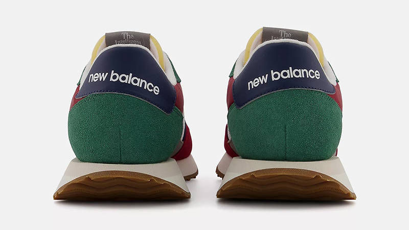 New Balance 237 Scarlet Forest Green