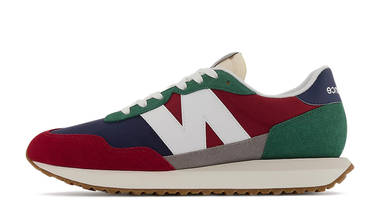 New Balance 237 Scarlet Forest Green