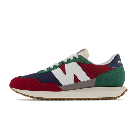 New Balance 237 Scarlet Forest Green