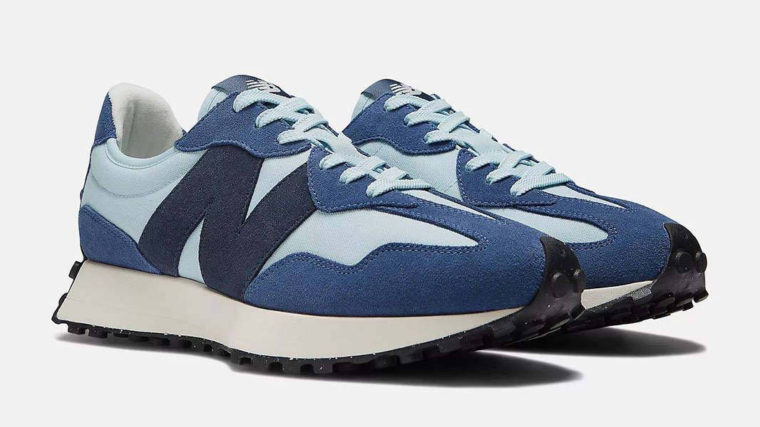 New Balance 327 Blue Navy Front