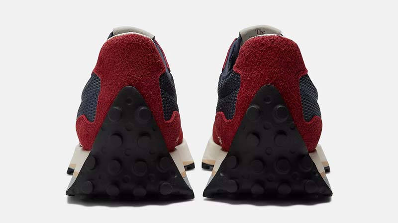 New Balance 327 Navy Scarlet Bacl
