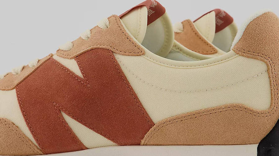 new balance 327 tan and pink