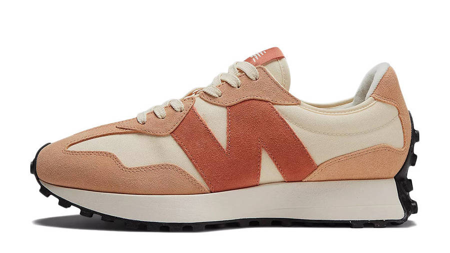 new balance 327 tan and burgundy