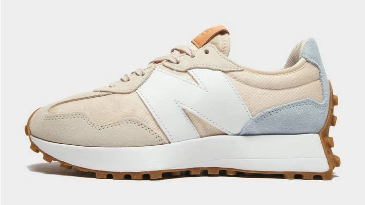 New Balance 327 Taupe Baby Blue