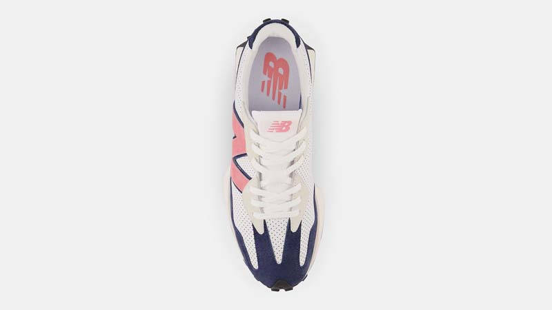 New Balance 327 White Natural Pink Middle