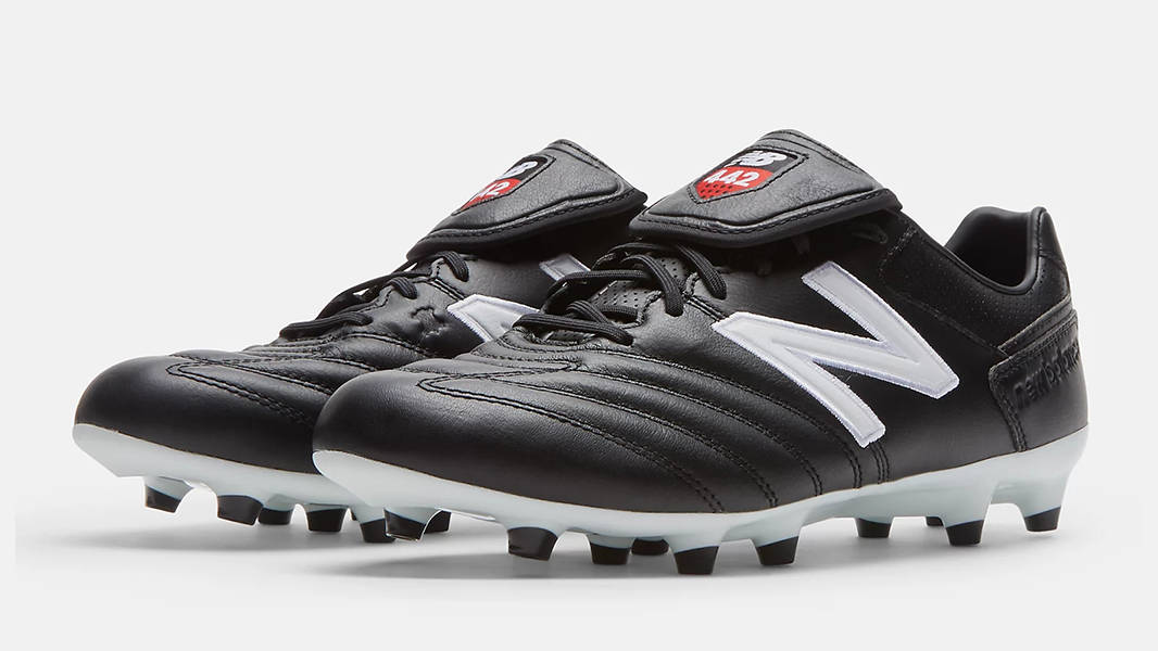 New Balance 442 Pro FG Black White MSCKFBW1 Side
