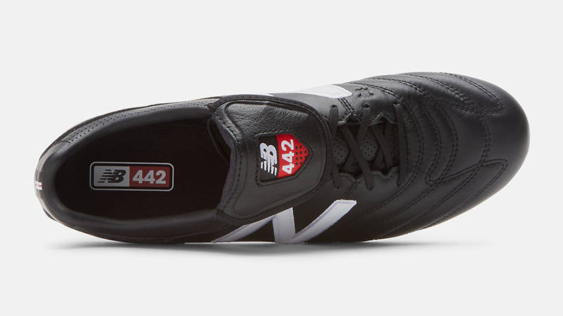 New Balance 442 Pro FG Black White MSCKFBW1 Top