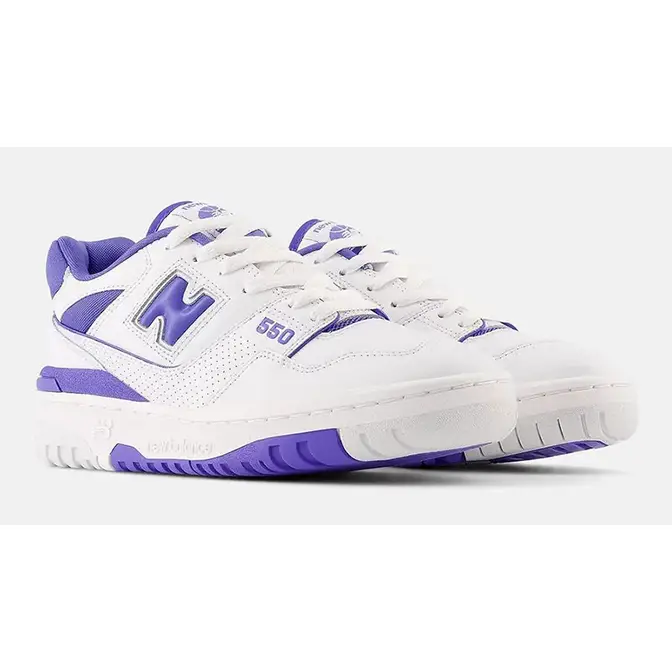 New balance best sale white purple