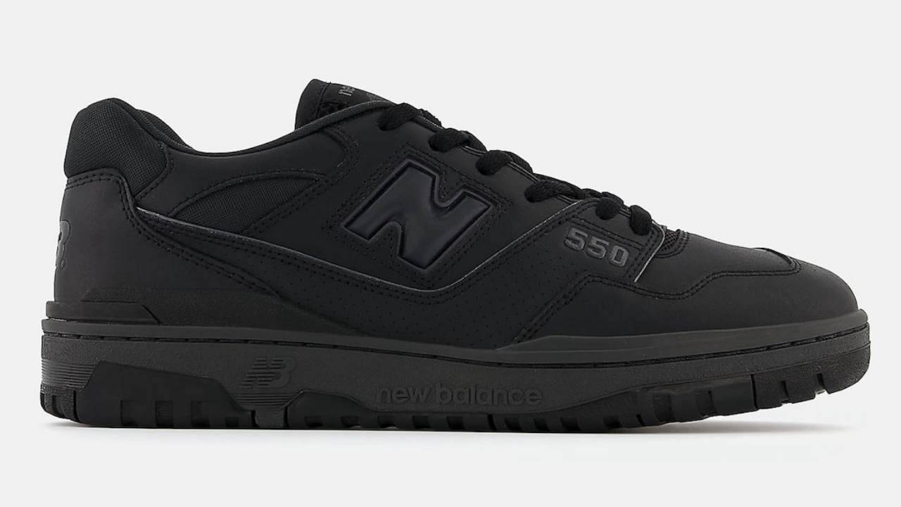 new balance 550 triple black 2