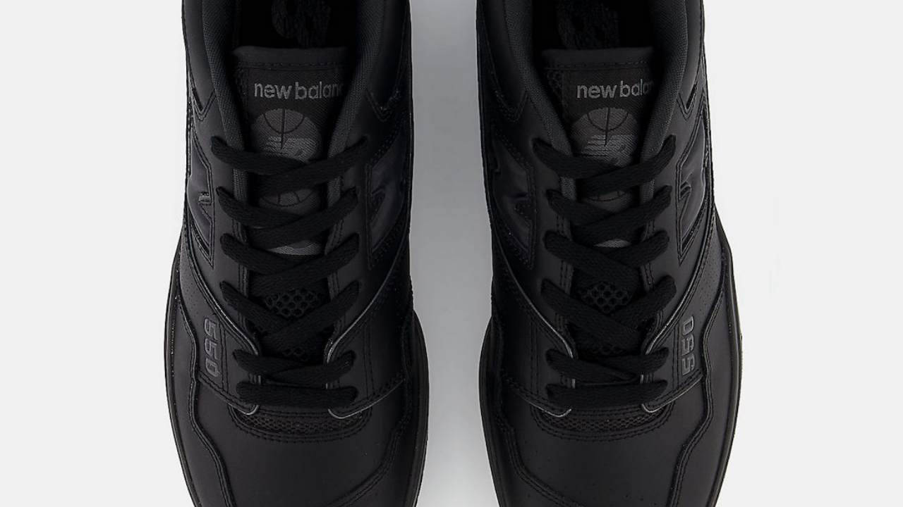 new balance 550 triple black 3